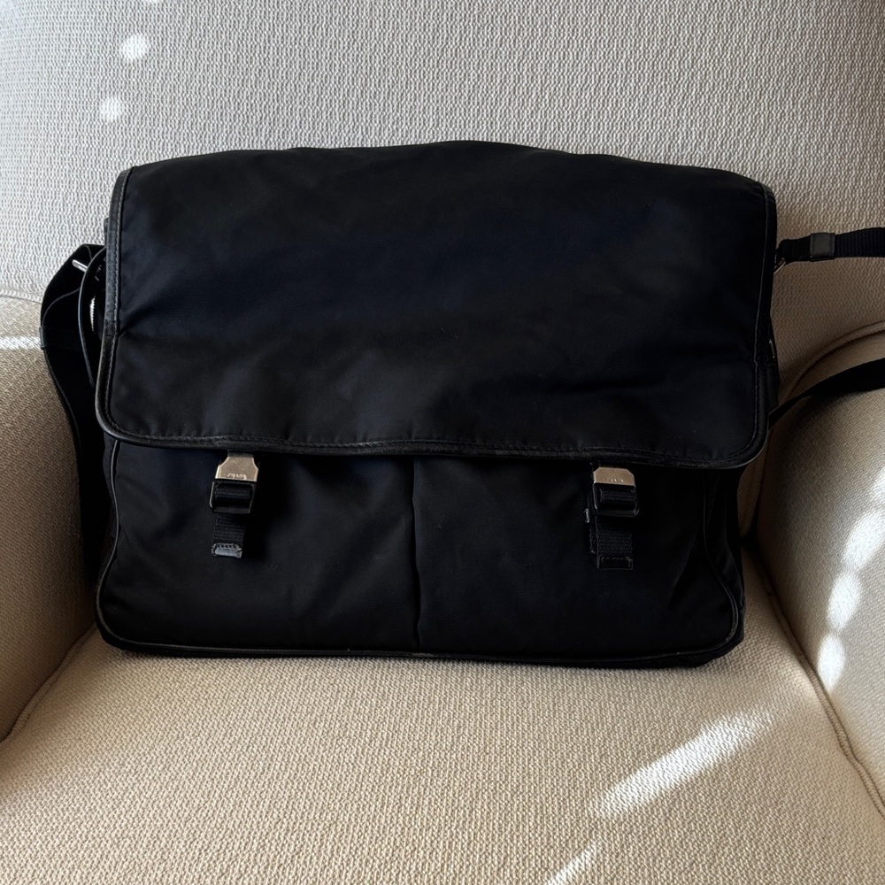 Prada Black Messenger Bag